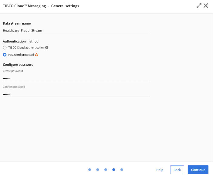 healthcare data streams password